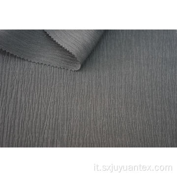 Tessuto in spandex increspato in poliestere rayon nylon spandex